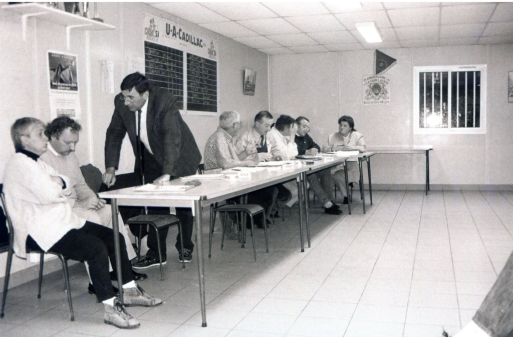 BUREAU UA CADILLAC RUGBY 1996 STADE RAOUL CAZENAVE