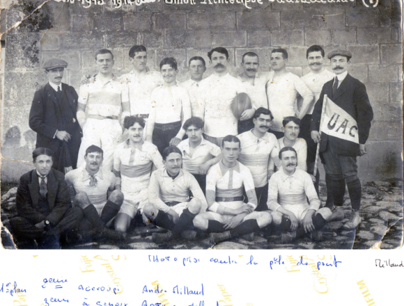 Equipe UA CADILLAC RUGBY 1913/1914