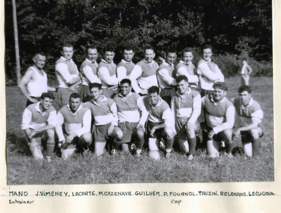 EQUIPE CHAMPION HONNEUR 1954/1955