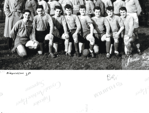 EQUIPE RESERVE UA CADILLAC RUGBY 1953