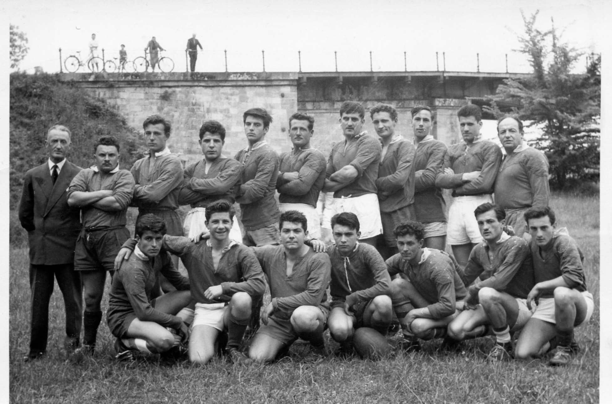 EQUIPE RESERVE UA CADILLAC RUGBY 1955/1956