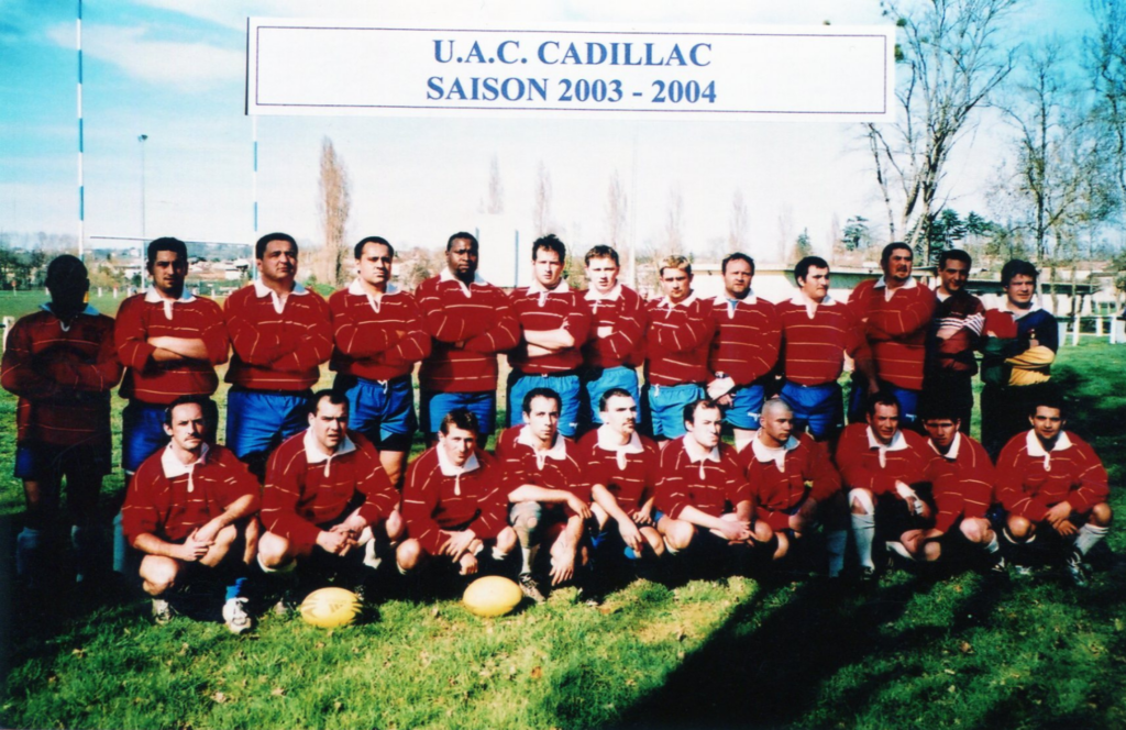EQUIPE SENIOR UA CADILLAC RUGBY 2003 2004
