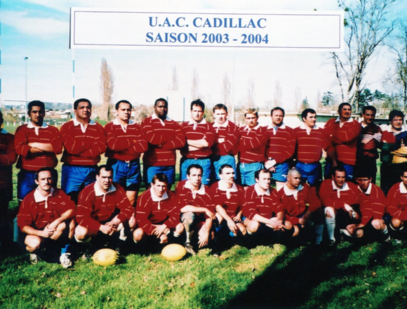 EQUIPE SENIOR UA CADILLAC RUGBY 2003 2004
