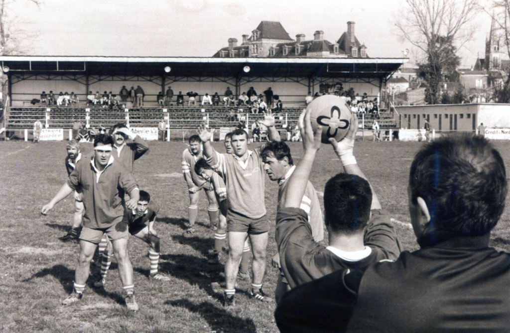 PHASE DE JEU MATCH SENIOR UA CADILLAC RUGBY 1995