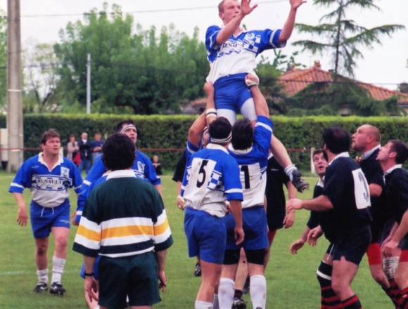 PHASE DE JEU MATCH SENIOR UA CADILLAC RUGBY 1999