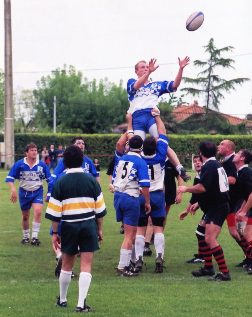 PHASE DE JEU MATCH SENIOR UA CADILLAC RUGBY 1999