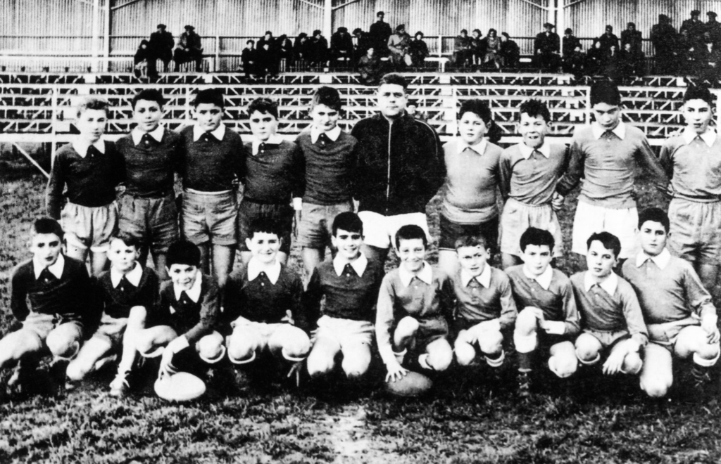 PREMIERE ECOLE DE RUGBY AU SEIN DE L UA CADILLAC RUGBY 1955