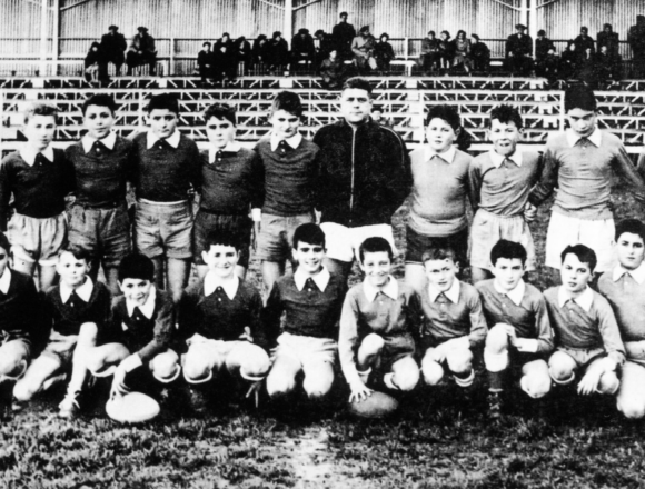 PREMIERE ECOLE DE RUGBY AU SEIN DE L UA CADILLAC RUGBY 1955