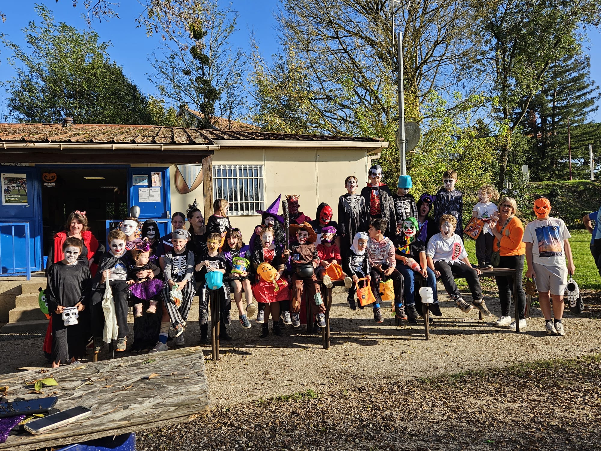 Halloween de l’école de rugby UA CADILLAC RUGBY 2 NOVEMBRE 2024