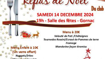 Repas de Noël du club