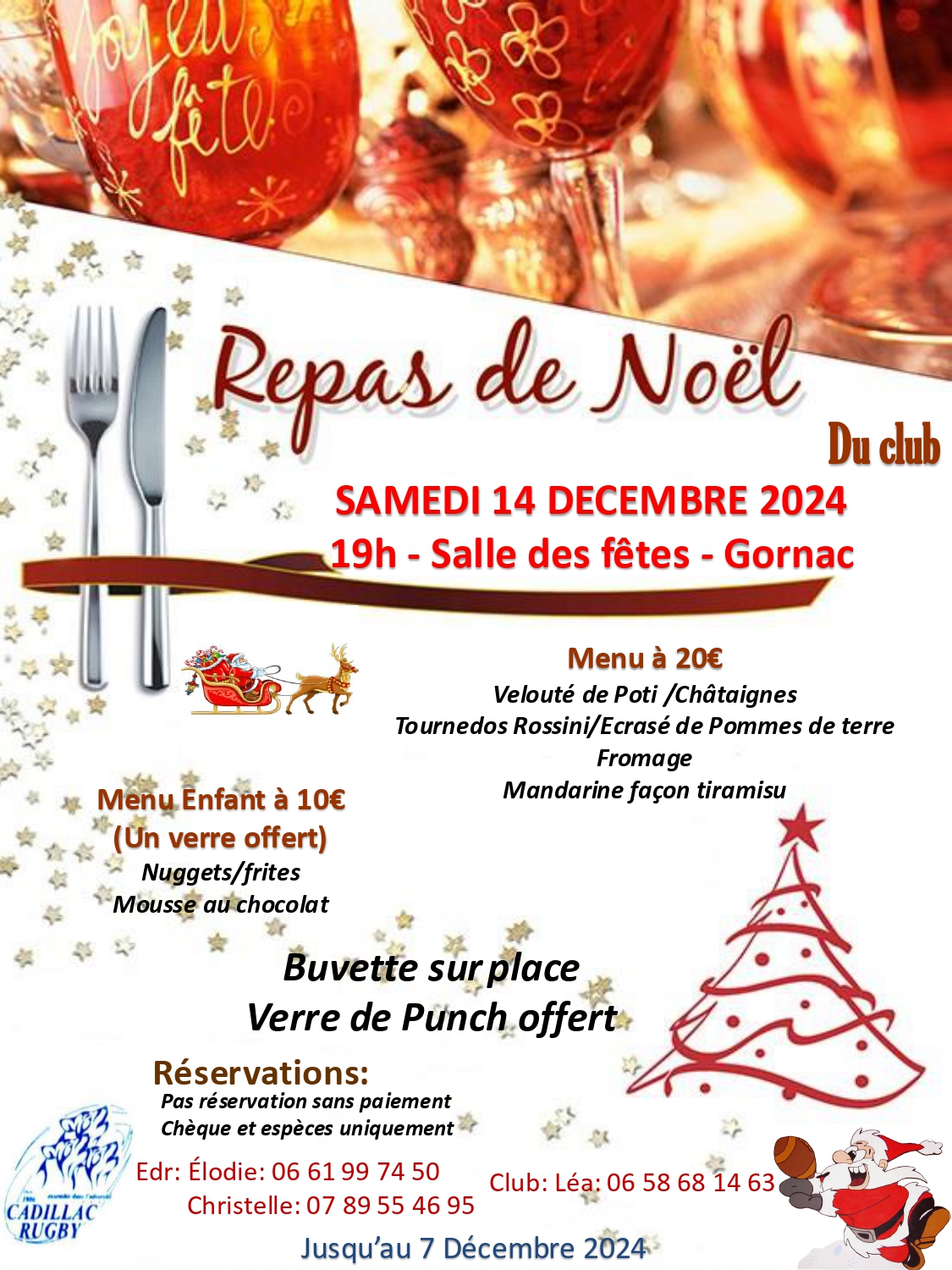 Repas de Noël du club
