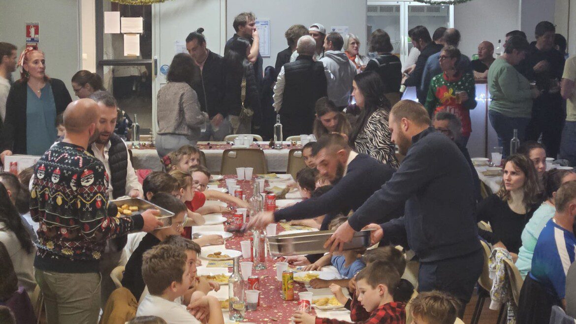 Noel 2024 de l’école de rugby UA Cadillac