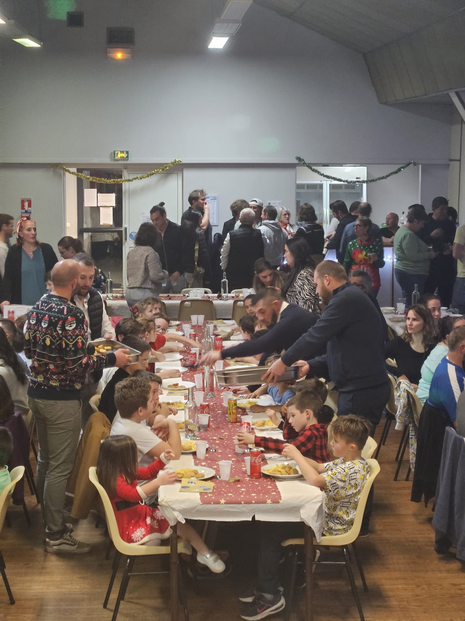 Noel 2024 de l’école de rugby UA Cadillac