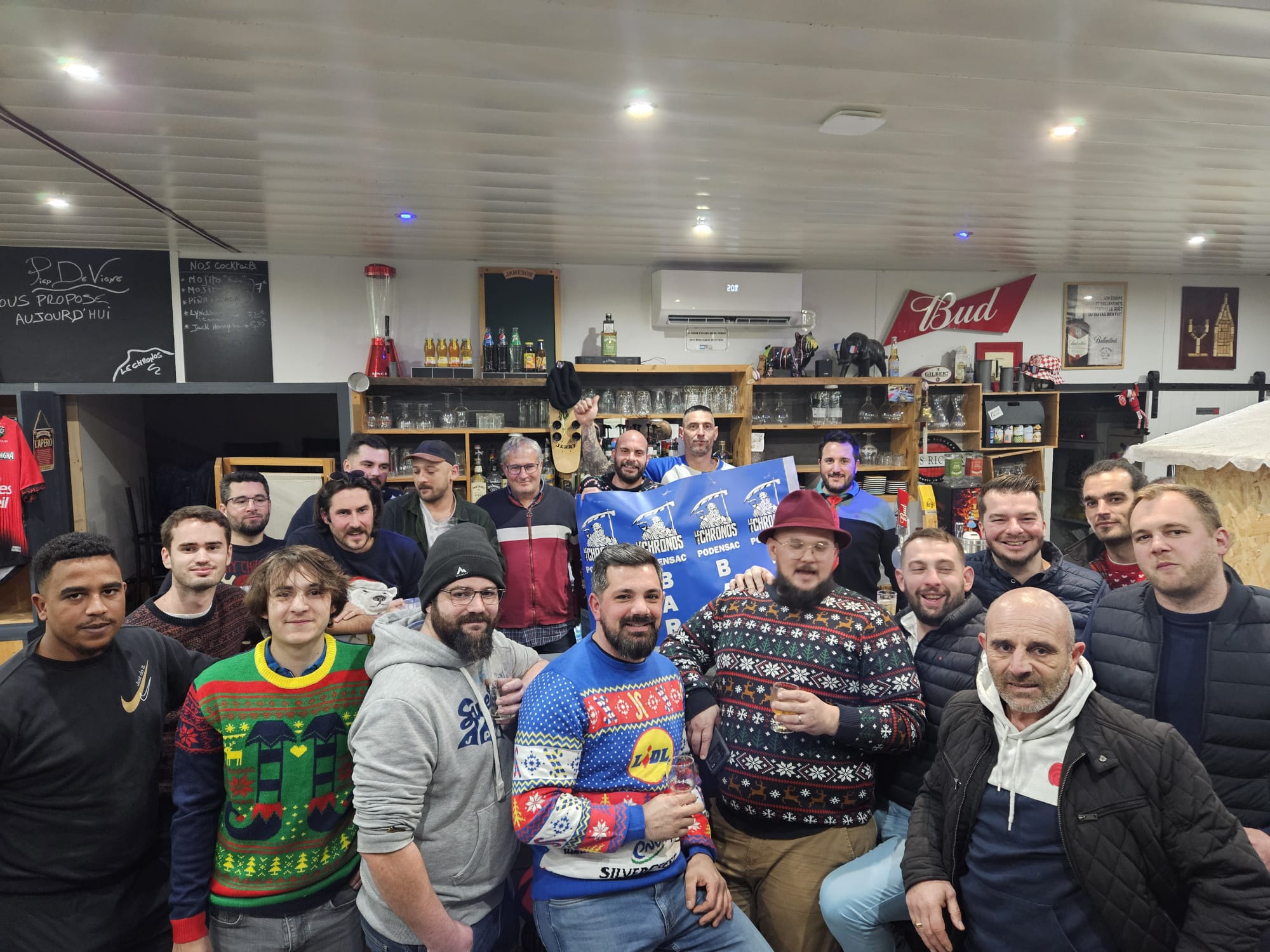 Moment convivial chez notre partenaire le Chronos