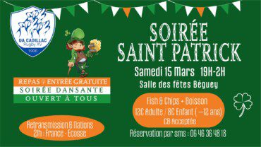 Soirée Saint Patrick
