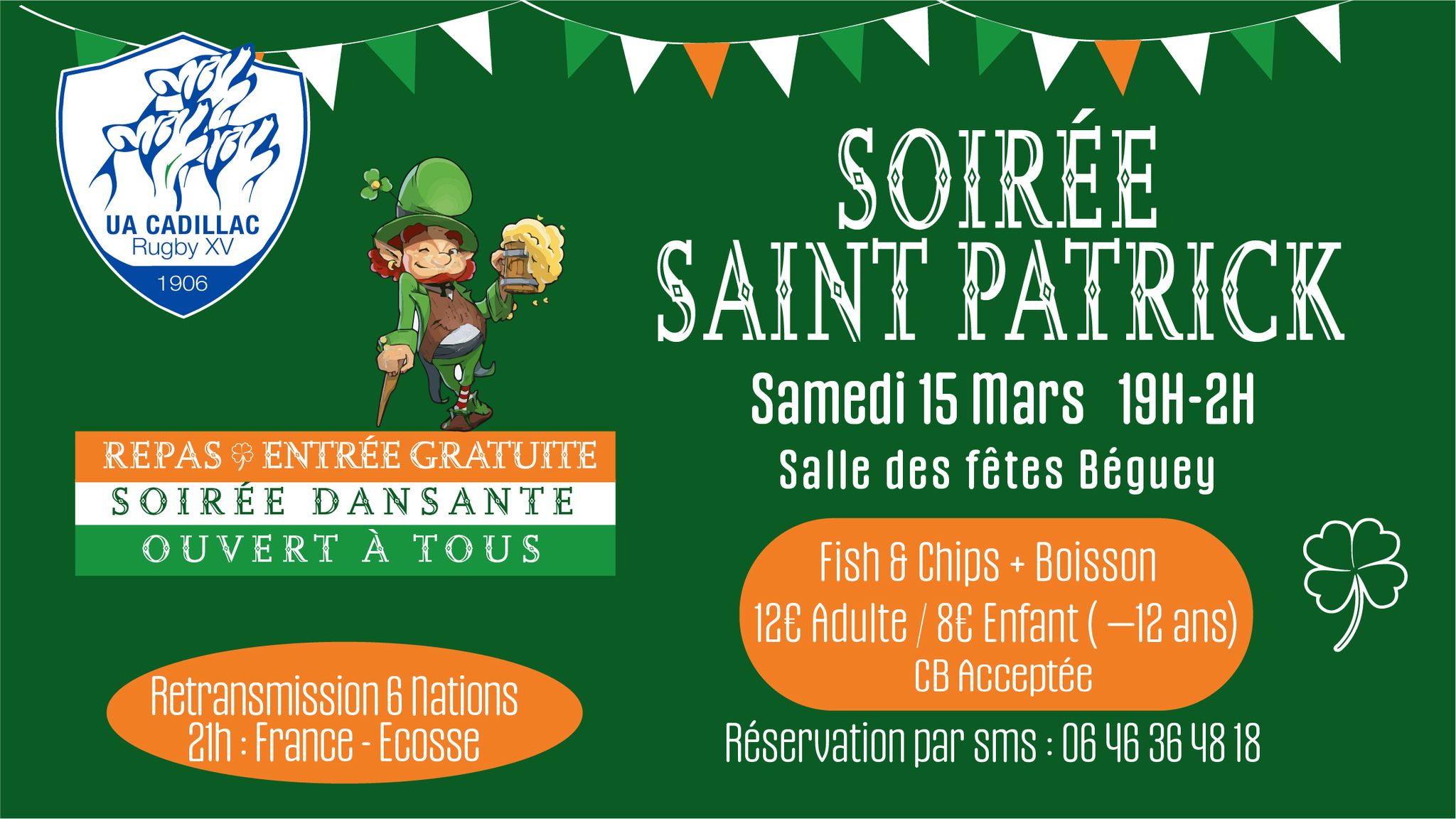 Soirée Saint Patrick
