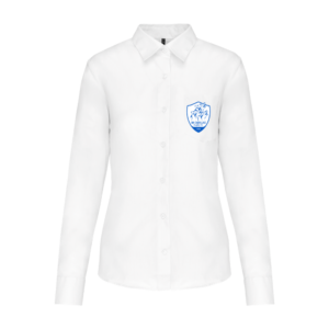 CHEMISE BLANCHE FEMME MANCHE LONGUE UAC